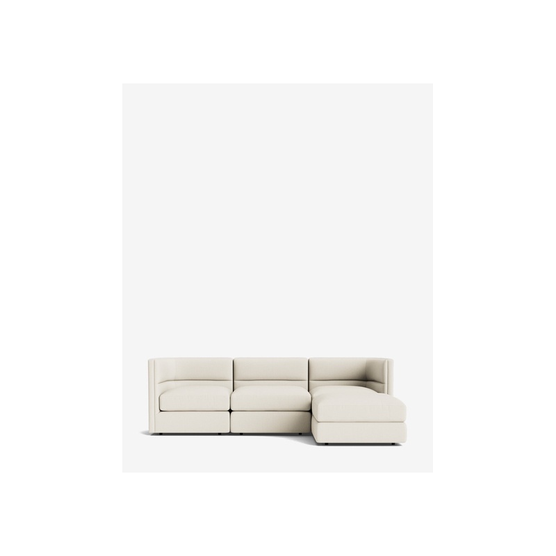 Claremont Modular Sofa with Ottoman 99" - 图片 36