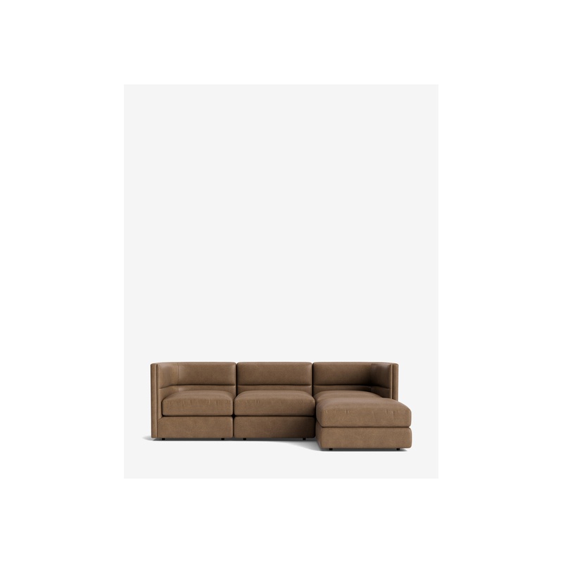 Claremont Modular Sofa with Ottoman 99" - 图片 43