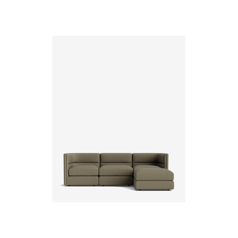 Claremont Modular Sofa with Ottoman 99" - 图片 44