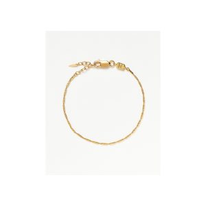 Savi Textured Link Chain Bracelet