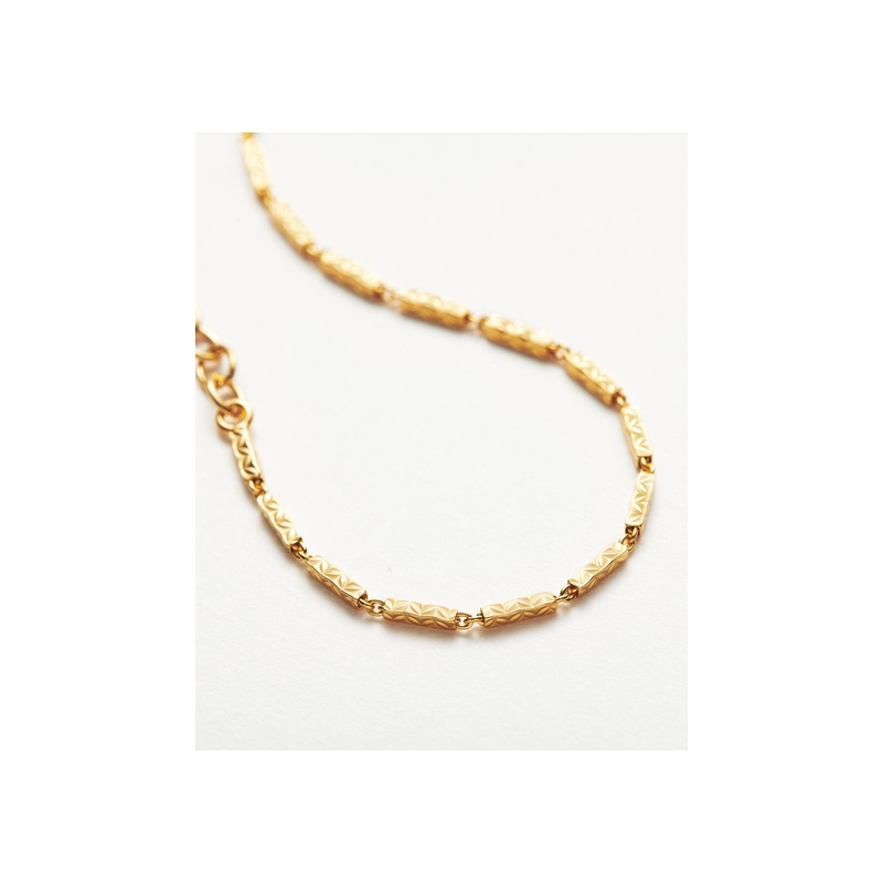 Savi Textured Link Chain Bracelet - 图片 3