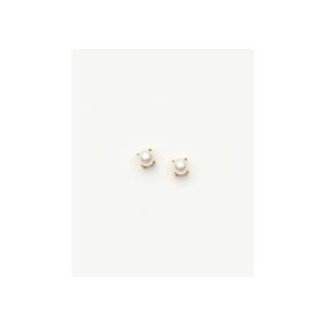 Classic Pearl Stud Earrings | 18ct Gold Vermeil/Pearl