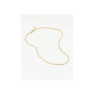 Lucy Williams Horizon Link Chain Necklace | 18ct Gold Vermeil
