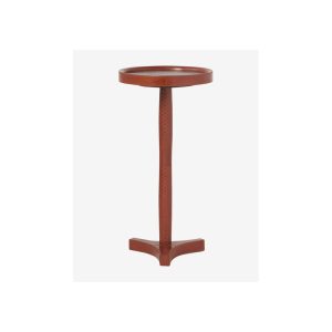 McCoy Leather Side Table