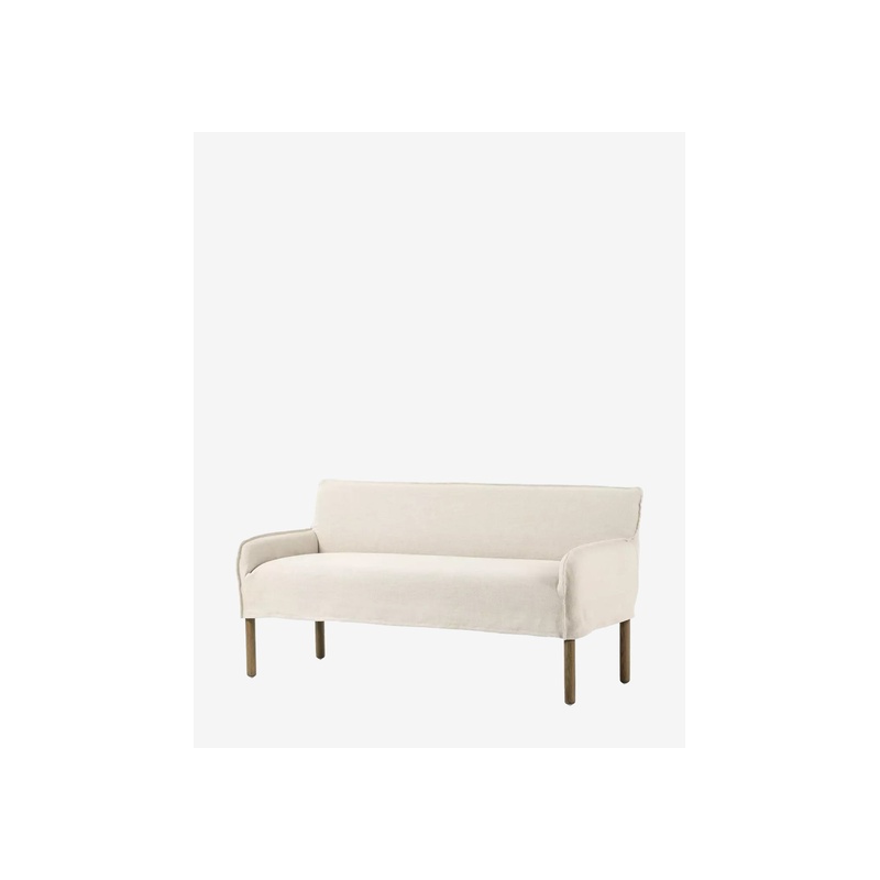Aiken Slipcover Bench - 图片 3