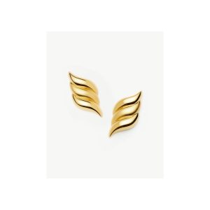 Savi Signature Oversized Stud Earrings | 18ct Gold Plated