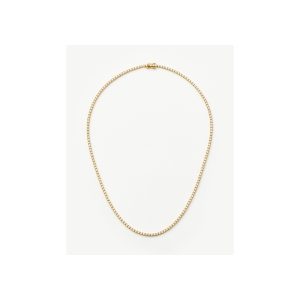 Classic Tennis Necklace | 18ct Gold Vermeil Cubic Zirconia