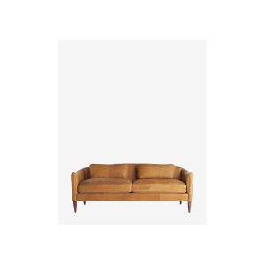 Warner Leather Sofa 80.5"