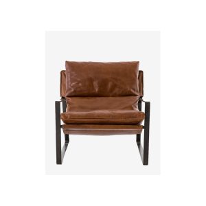 Peyton Leather Sling Chair