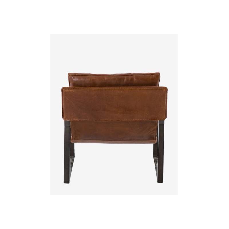 Peyton Leather Sling Chair - 图片 5