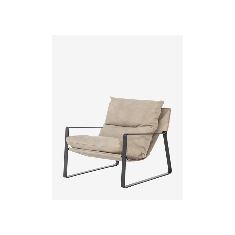 Peyton Leather Sling Chair - 图片 9
