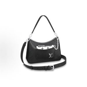 LOUIS VUITTON Marelle Adjustable Detachable Shoulder Strap Epi Underarm Bag Tote Bag Shoulder Bag Crossbody Bag Black